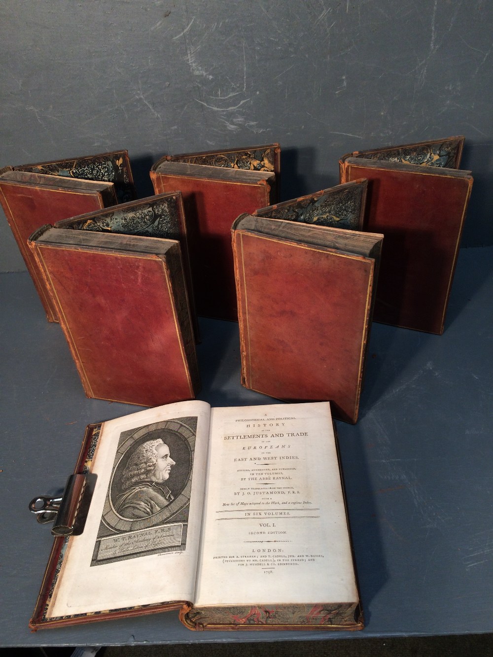 Dr Goldsmith 'History of ....(Rome, Greece and England)', six volumes, and four volumes 'The Works - Image 6 of 8