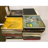 Large qty of 33 rpm vinyl records, British & European