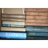 Qty of various books relating to Medical, Natural History & Geography, some leather bound, etc,