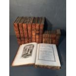 Eight volumes 'Theatre de P Corneille' new edition published Geneva 1774 and six further theatre/