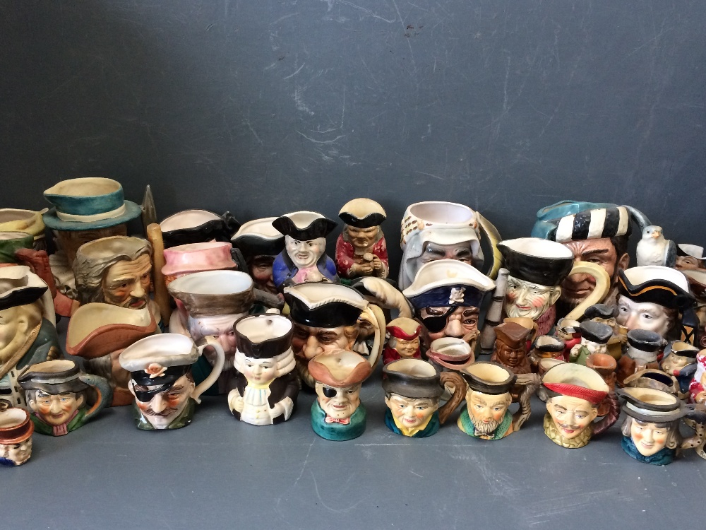 Large qty of Toby Jugs