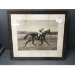 Print of Trotting Race Horse '1898' (af) 'Nunsuch' Prince of Wales' horse