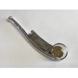 Sterling silver bosons whistle