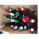Qty of mixed wine etc. incl. 13 bottles of 1974 Bereich Bernkastel Reisling (36+) Ex Faringdon House