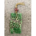 Jadeite pendant