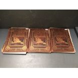 3 volumes Landseers Works, published by Virtue & Co., London 1879, with numerous black & white