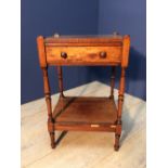 C19th French walnut dressing table, the 3 section top with marquetry inlay over drawers on square