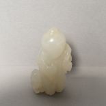Chinese pale jade of a carving of a young boy 5cmH