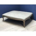 Upholstered stool 145x110, oka, top needs cleaning