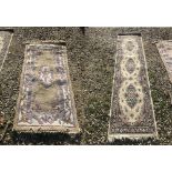 Modern wool rug 170x74cm & Modern wool runner 240x60