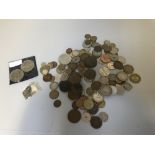 Mixed selection of GB & world coins