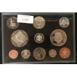 Cased proof set 2008 GB coins