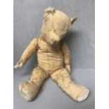 Large lovely teddy bear in need of tlc 56cmH