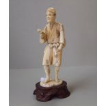 C19th Japanese ivory figure