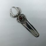 Silver bookmark