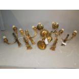 Quantity of wall sconces