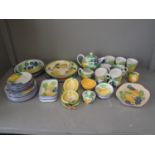 Cinamin pattern hand painted in Cape Town, plates,bowls,cups,mugs etc