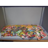 Large collection of comics
