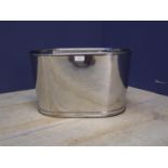 Large silver plated champagne/wine bucket
