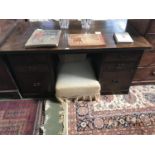 Pedestal desk, with 6 drawers, 150x80x80cmH