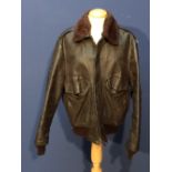 1950s Sears horsehide A2 jacket