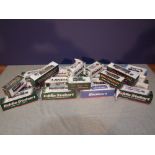 19 Atlas Eddie Stobart collection 1.76 scale die-cast trucks by Oxford Diecast Ltd., all boxed