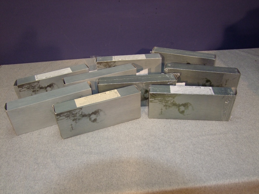 Atlas model warships, all boxed (9)