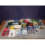 Large qty of books on the history & development of motorcars