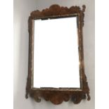 Georgian wall mirror 61x38cm