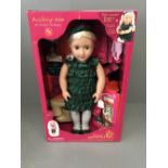 Our generation doll Audrey Ann complete with accessories, boxed