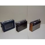 3 Hacker radios dating from 1960s & vintage Sony reel-to-reel tape recorder