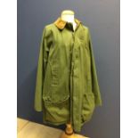 Grenfell canvas shooting coat Medium