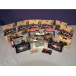 Mixed selection of die-cast road, racing & military vehicles (20)