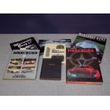 Selection of books on the history & development of Mercedes Benz