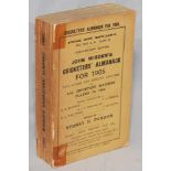 Wisden Cricketers' Almanack 1905. 42nd edition. Original paper wrappers. Old tape marks to wrapper