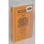 Wisden Cricketers' Almanack 1943. Willows reprint (2000) in softback covers. Limited edition 646/