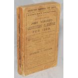 Wisden Cricketers' Almanack 1889. 26th edition. Original paper wrappers. Wrappers a little worn with