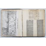 Cricket scrapbook 1870s/1890s. Early cricket scrapbook comprising printed cuttings, scorecards,