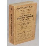 Wisden Cricketers' Almanack 1907. 44th edition. Original paper wrappers. Minor wear and age toning