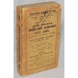 Wisden Cricketers' Almanack 1898. 35th edition. Original paper wrappers. Minor breaking to spine