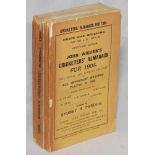 Wisden Cricketers' Almanack 1904. 41st edition. Original paper wrappers. Some breaking to spine