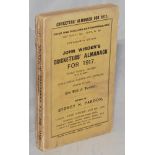 Wisden Cricketers' Almanack 1917. 54th edition. Original paper wrappers. Some wear to wrapper