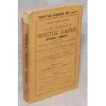 Wisden Cricketers' Almanack 1887. 24th edition. Original paper wrappers. Loss to head of spine