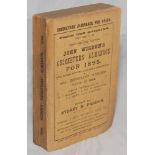 Wisden Cricketers' Almanack 1895. 32nd edition. Original paper wrappers. Minor wear with very