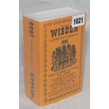 Wisden Cricketers' Almanack 1938. Willows reprint (2012) in softback covers. Limited edition 62/500.