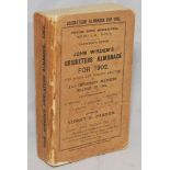 Wisden Cricketers' Almanack 1902. 39th edition. Original paper wrappers. Minor wear and slight