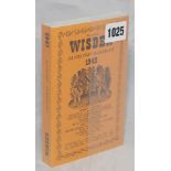 Wisden Cricketers' Almanack 1942. Willows reprint (1999) in softback covers. Limited edition 687/