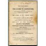 'The Guide to Cricketers containing full directions for playing the noble and manly game of