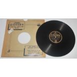 Don Bradman 1930. Rare and original 78 rpm vinyl 'Columbia Gramaphone Co' record with recording by