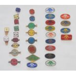 Bowls. A collection of approx. sixty F.D.F. (Francis Drake Fellowship) pin badges from 1950s to